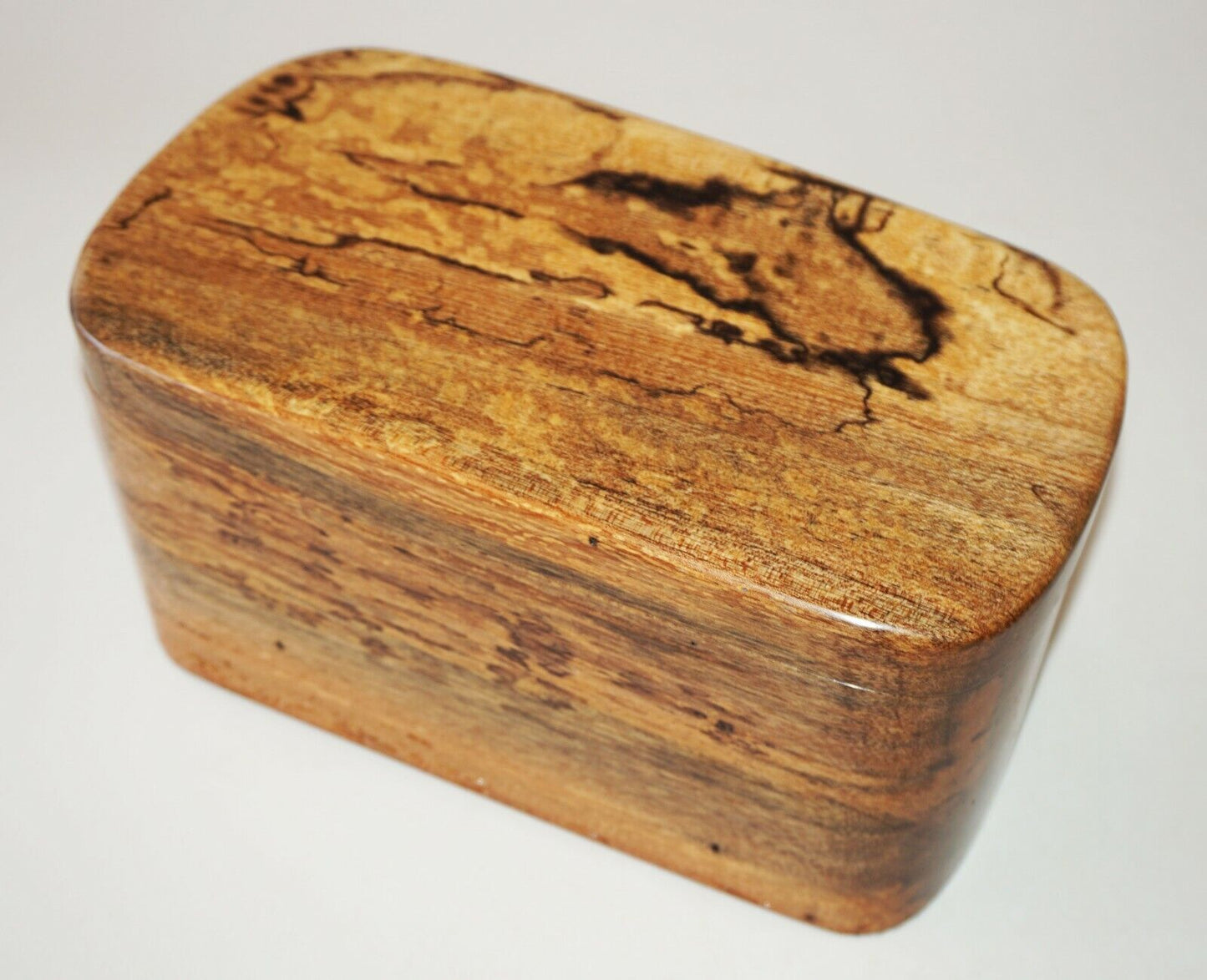 Vintage Hawaii Single Block Carved Mango Wood 4x Box in Box by Janis Allen (JeK)