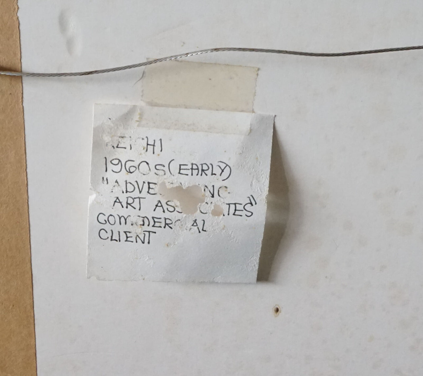 1960 Hawaii Watercolor Painting Honolulu Harbor by Keiichi Kimura (1914-88)(PeNe