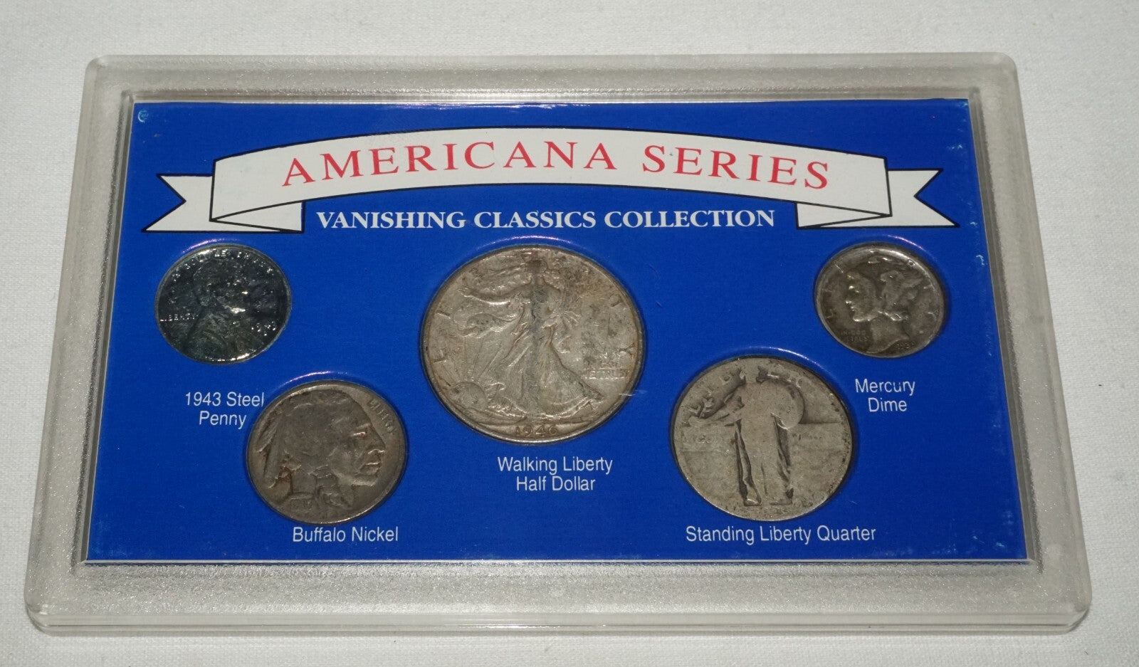 US 5 Coin Set Americana Series "Vanishing Classics Collection"  in Case (KiL)