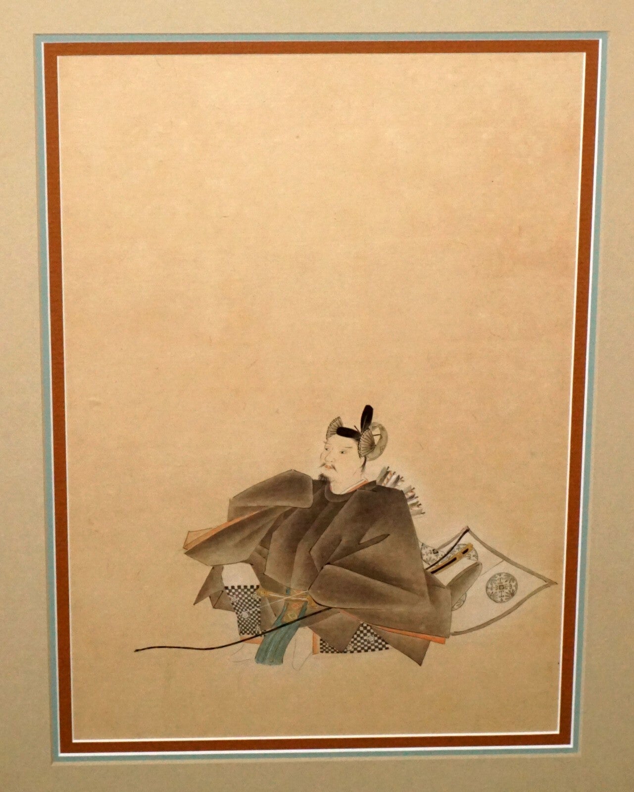 20C Japanese Framed Painting Thirty-Six Immortals of Poetry by unsigned  (CWo)