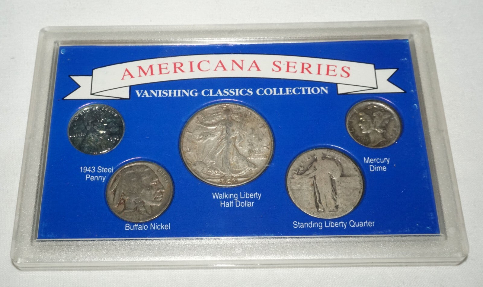 US 5 Coin Set Americana Series "Vanishing Classics Collection"  in Case (KiL)