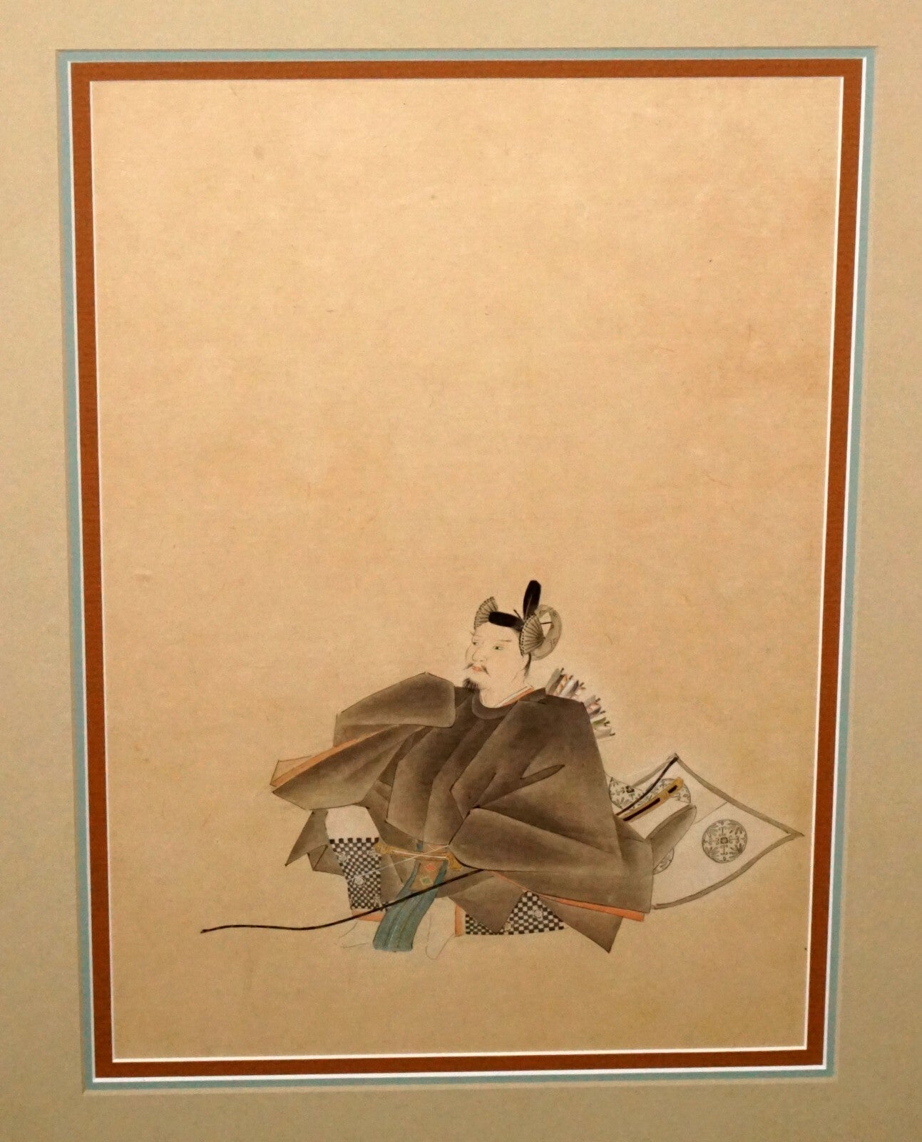 20C Japanese Framed Painting Thirty-Six Immortals of Poetry by unsigned  (CWo)