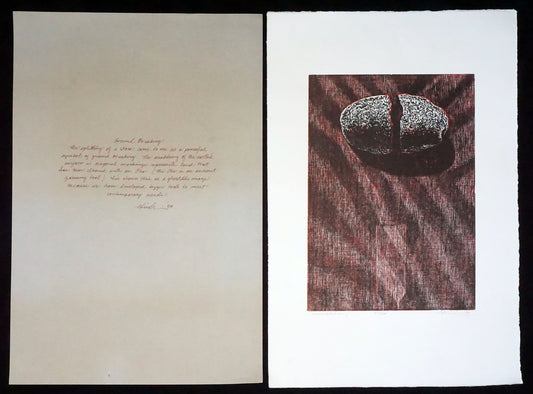 '94 Hawaii Woodcut Print 27/340 Groundbreaking by Hiroki Morinoue (KuK)