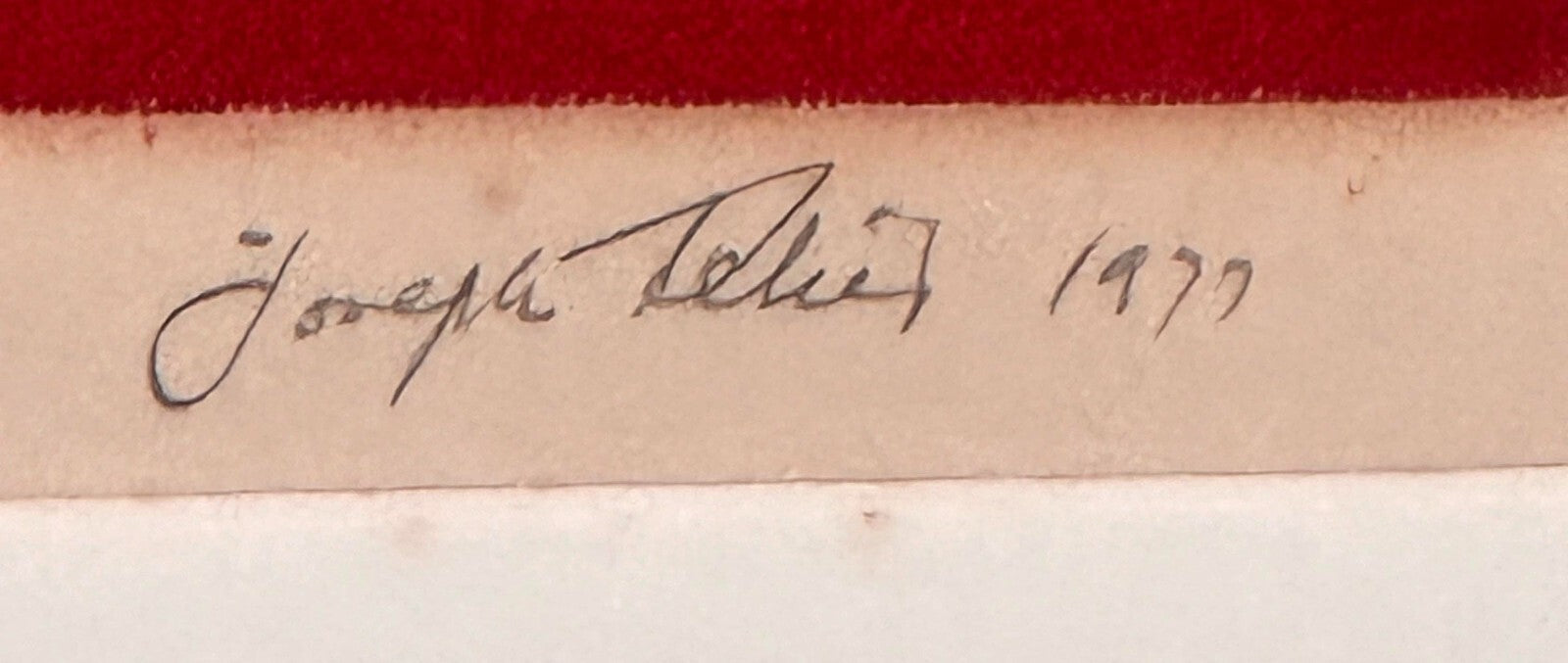 1977 Print Pele Giving Birth To The Hawaiian Islands by Joseph Feher  (KuK)