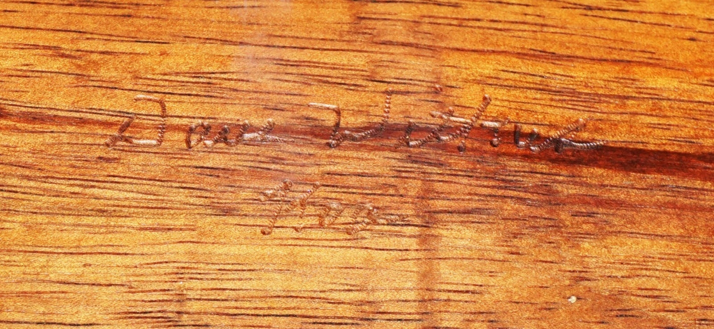 Hawaii Modernist Koa Hard Wood 3x Section Serving Tray by Dave Witkus  (SRi)