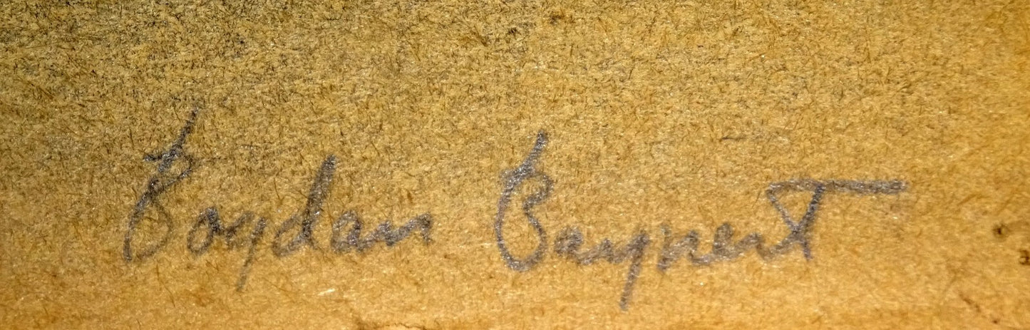 1940s Expressionist Pencil Drawings Fascist Caricatures by Boydan Baynert (CuM)