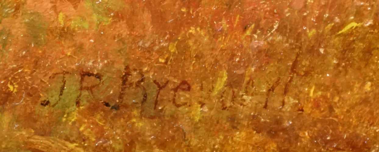 19C American East Coast Oil Painting by James Renwick Brevoort (1832-1918)(===)