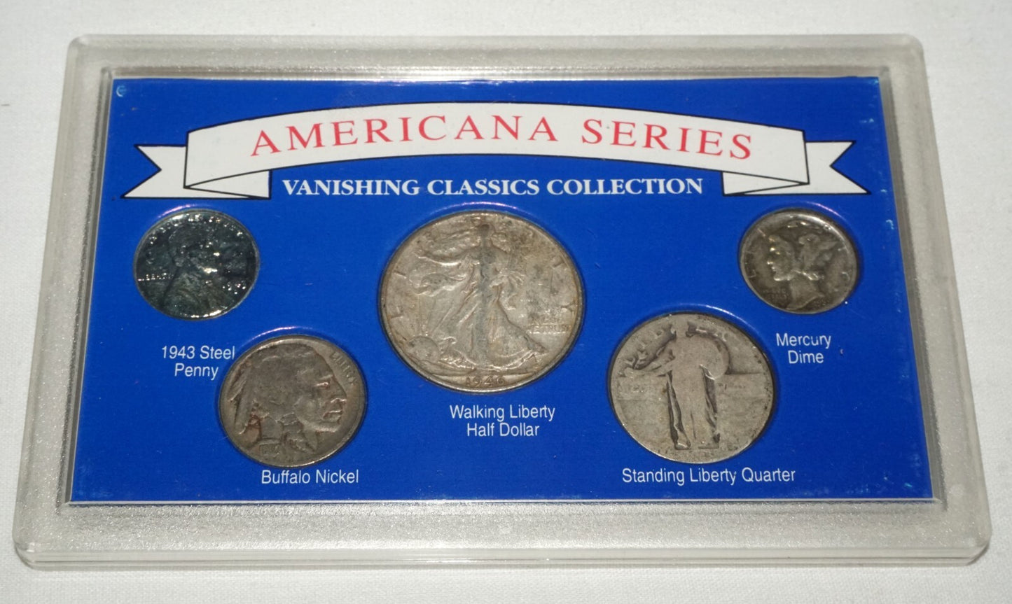 US 5 Coin Set Americana Series "Vanishing Classics Collection"  in Case (KiL)