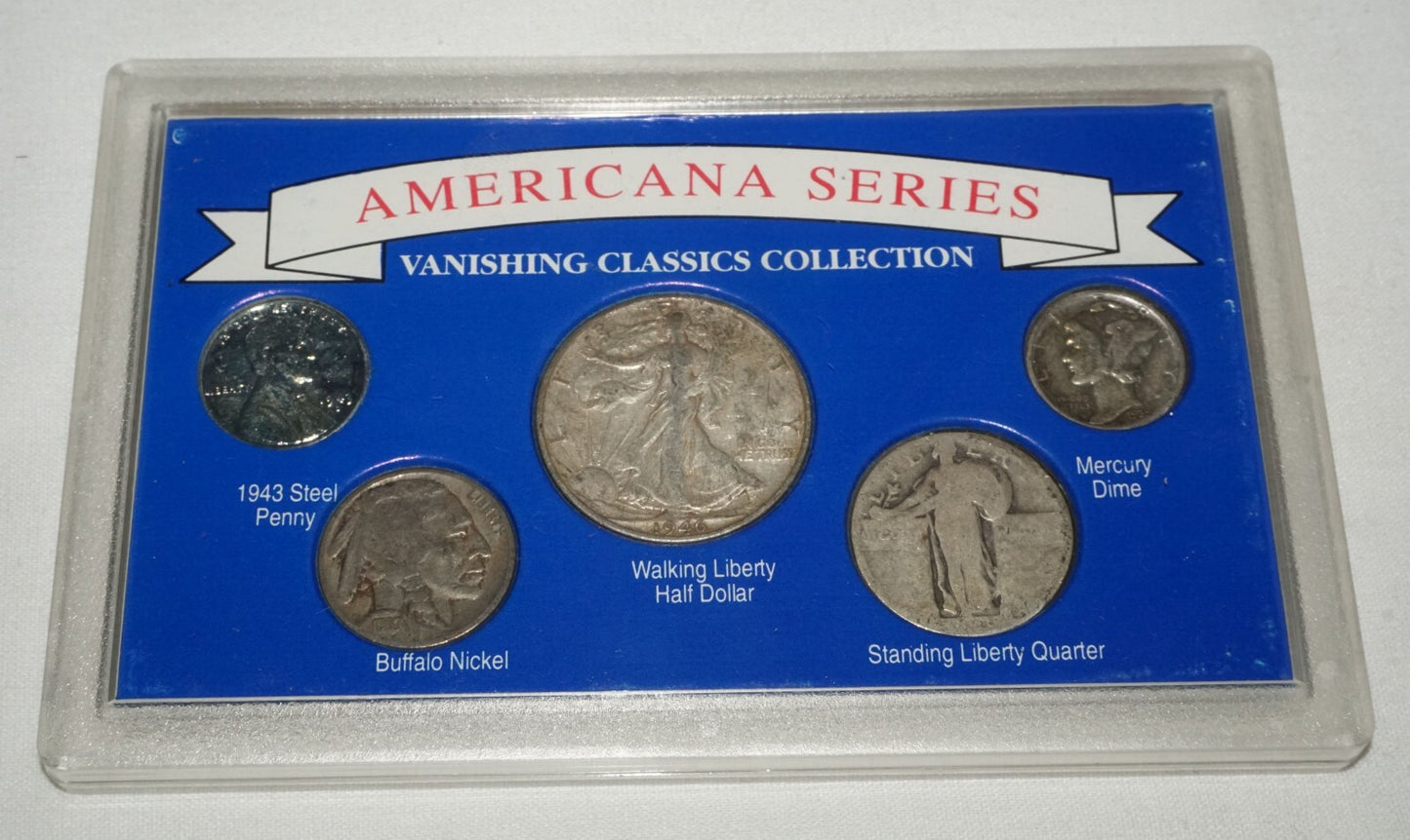 US 5 Coin Set Americana Series "Vanishing Classics Collection"  in Case (KiL)