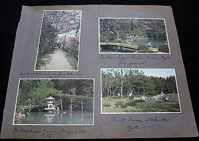 8x 1910 COLOR PHOTOGRAPHS of JAPAN KYOTO & SURROUNDING COUNTRY SIDE P260