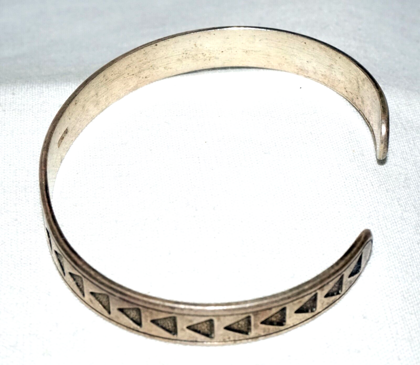 Vintage South Wester Sterling Silver Bracelet w. Arrow Motifs (LeS)L24