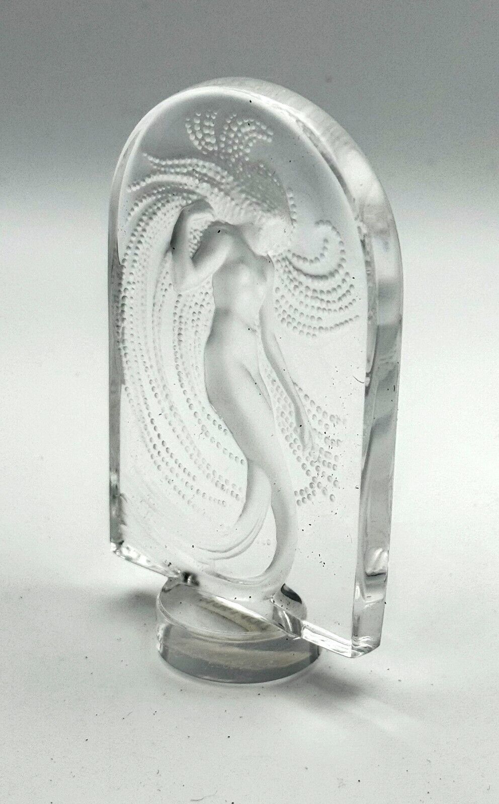 Vintage French Crystal Lalique Water Nymph Figurine 3.25" (InS)