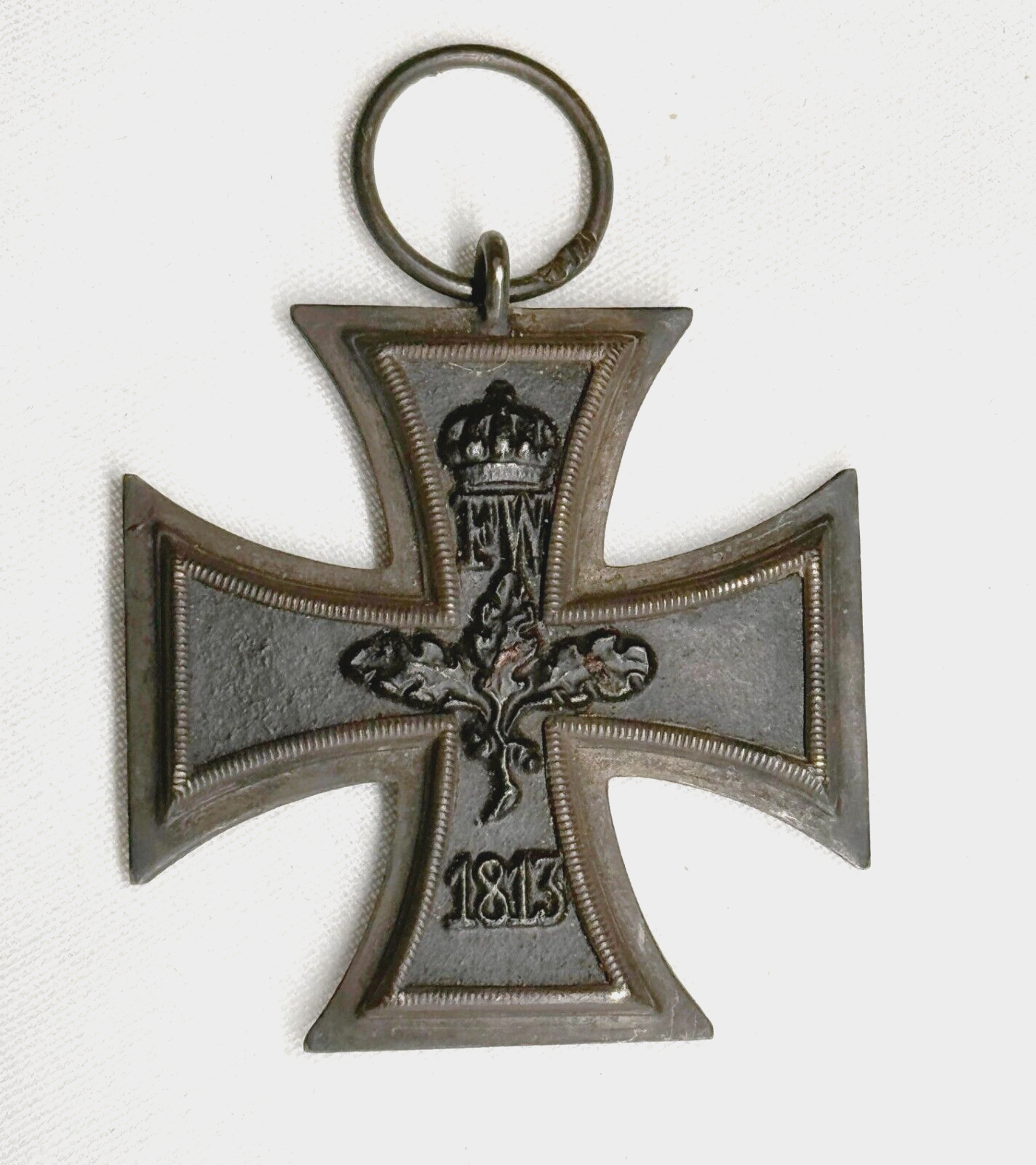 1914 German WW1 Iron Cross 2nd Class Military Metal -Maker KAG (FeP)