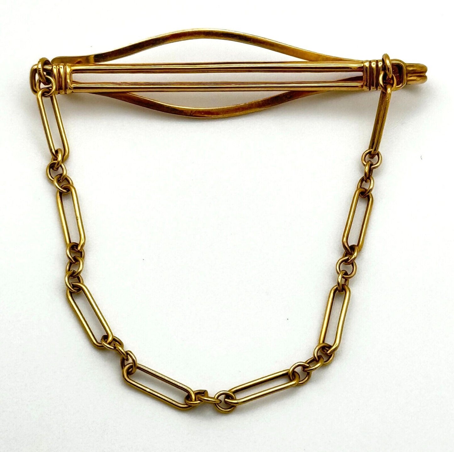 Vintage 14k Yellow Gold Tie Chain (MiM)