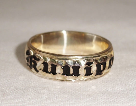 Hawaii Sterling Silver Floral Design Ring Sz 7.25 Kuuipo /Sweetheart Motif (Yir)