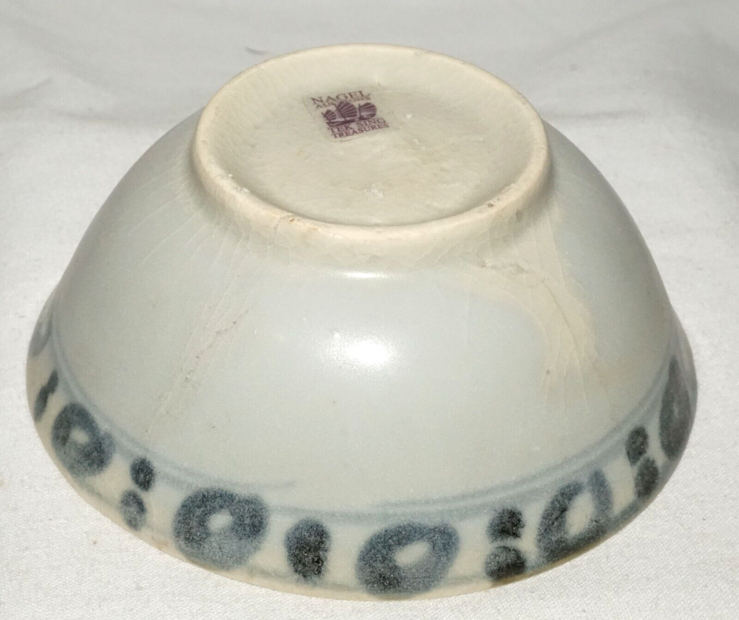 16C Chinese Ming Export B&W Bowl from Nagel Auctions Tek Sing Wreck (UVi) #18