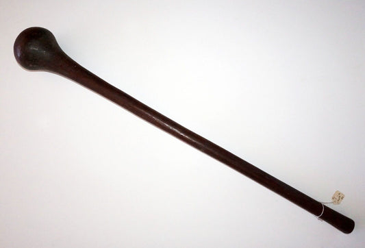 Antique African Chokwe Hardwood Club Throwing Club (New)