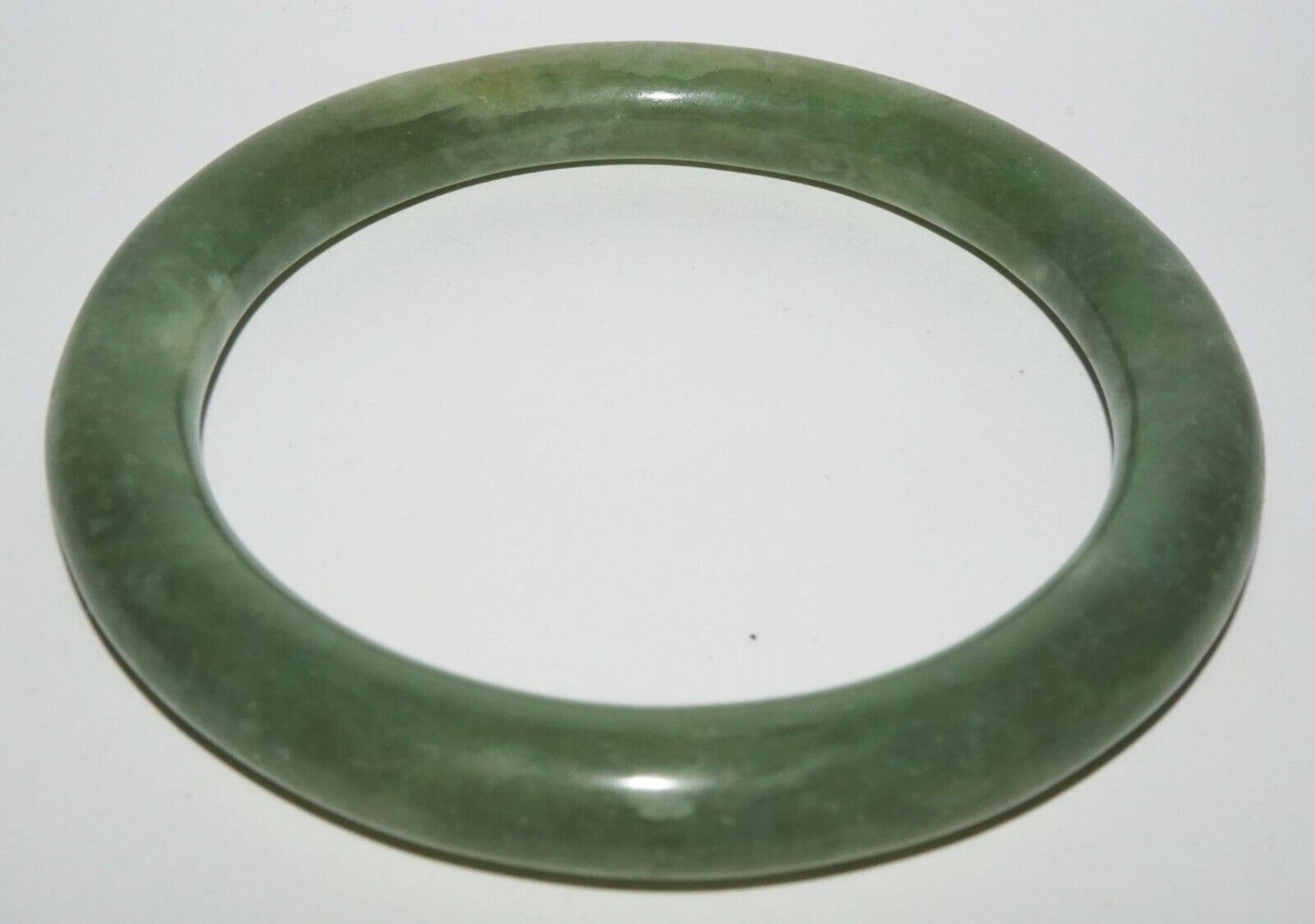 Vintage Chinese Green Serpentine Bangle Bracelet (LeS) B9