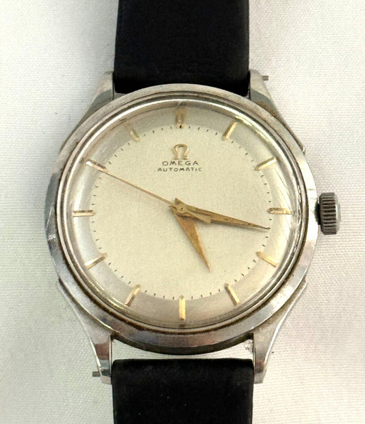 Circa 1952 Omega Automatic Stainless Watch 30mm Case (AHB)