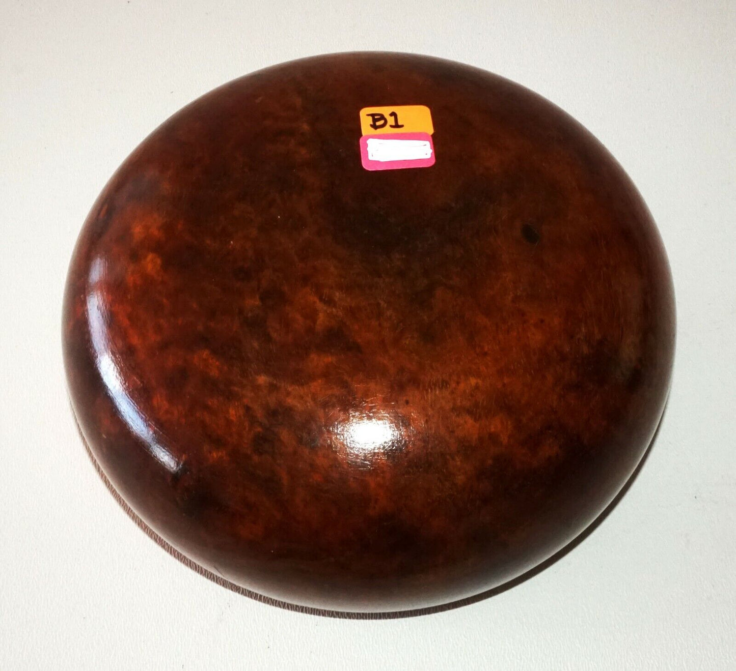 Vintage Hawaii Small Calabash Curly Koa Wood Bowl - Fine Specimen (GoD)