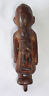 ANTIQUE JAVANESE WOODEN CARVED HILT FIGURE w BABY on her BACK (Gers)