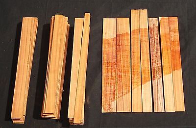 25 Sequential Pairs of Light Flame Hawaii Grown Koa Wood (CBP) #18