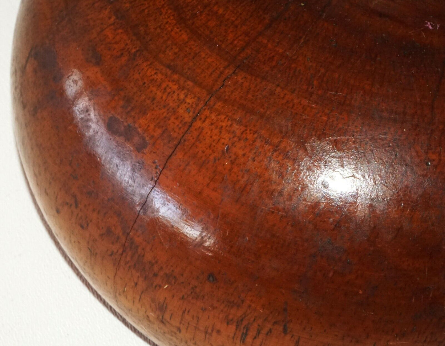 Vintage Hawaii Small Calabash Milo Wood Bowl (GoD) B5