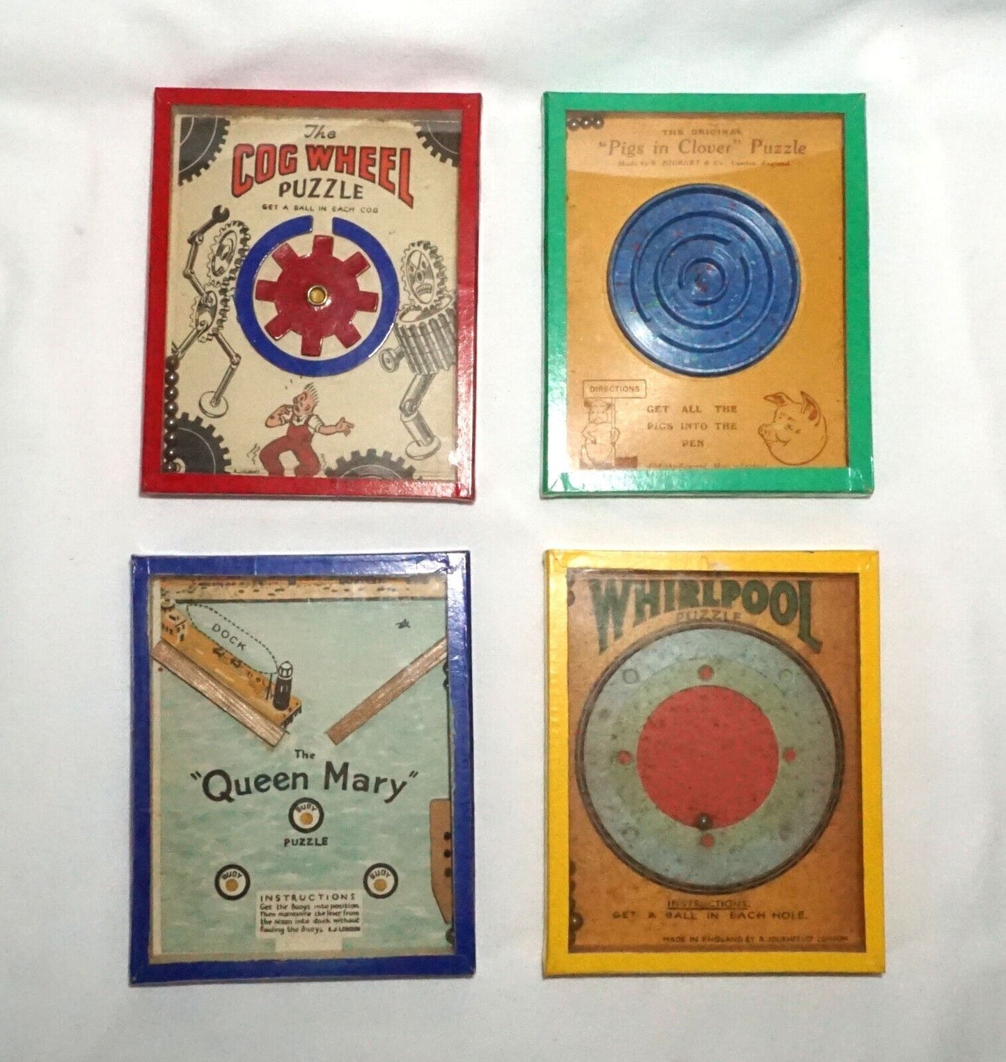 Vintage English R.J. Series Popular Puzzles, by Abercrombie & Fitch Co. (MiM)