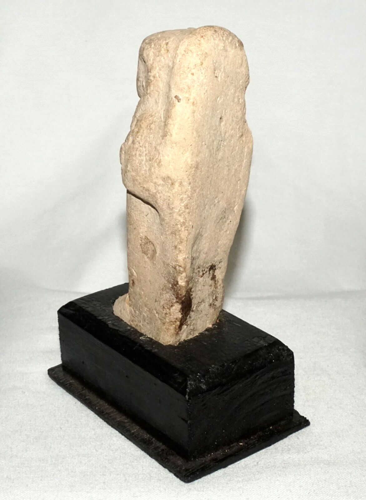 1000BC Egyptian Ushabti Clay Figure on Stand Luxor, Nile 20th Dynasty (RoT)