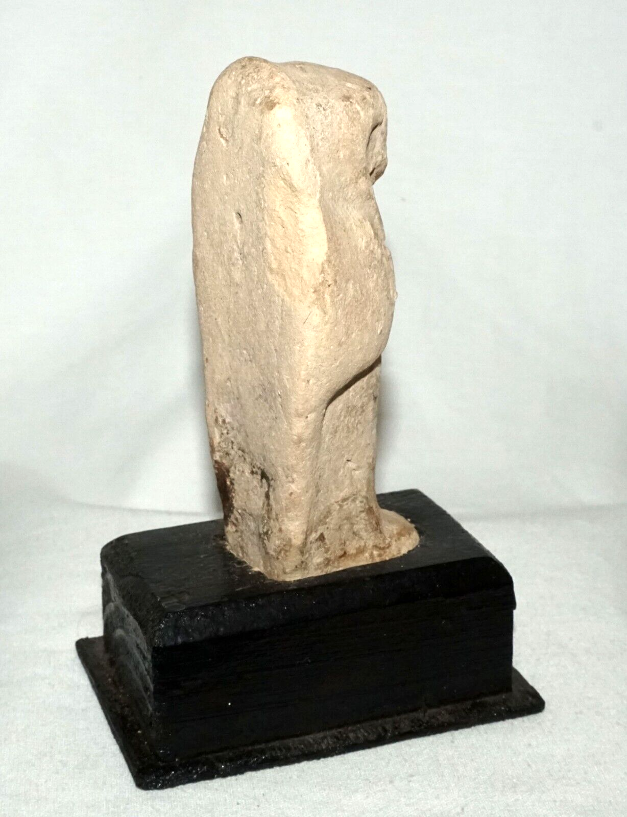 1000BC Egyptian Ushabti Clay Figure on Stand Luxor, Nile 20th Dynasty (RoT)