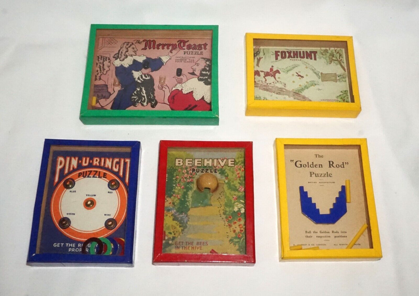 Vintage English R.J. Series Popular Puzzles, by Abercrombie & Fitch Co. (MiM)