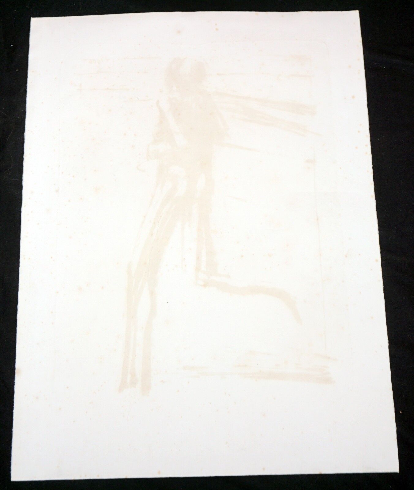 1966 Australia Lithography Print 4/12 "Runner I" by David Rose (1936-2006) (Mod