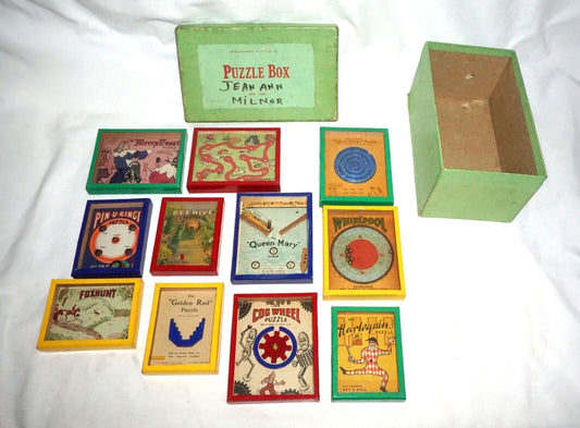 Vintage English R.J. Series Popular Puzzles, by Abercrombie & Fitch Co. (MiM)