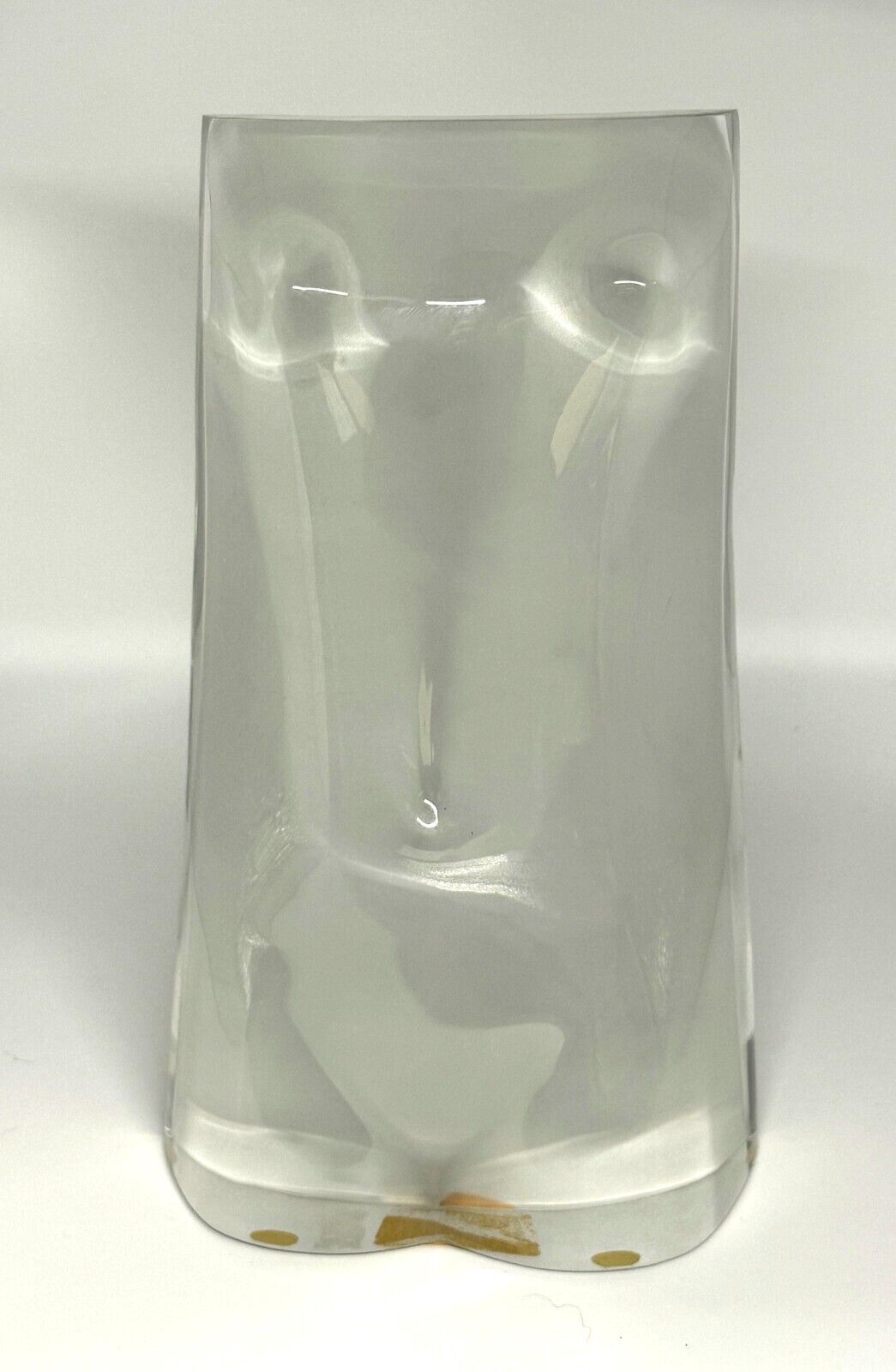 Vintage French Baccarat Crystal Model of a Torso (AHB)