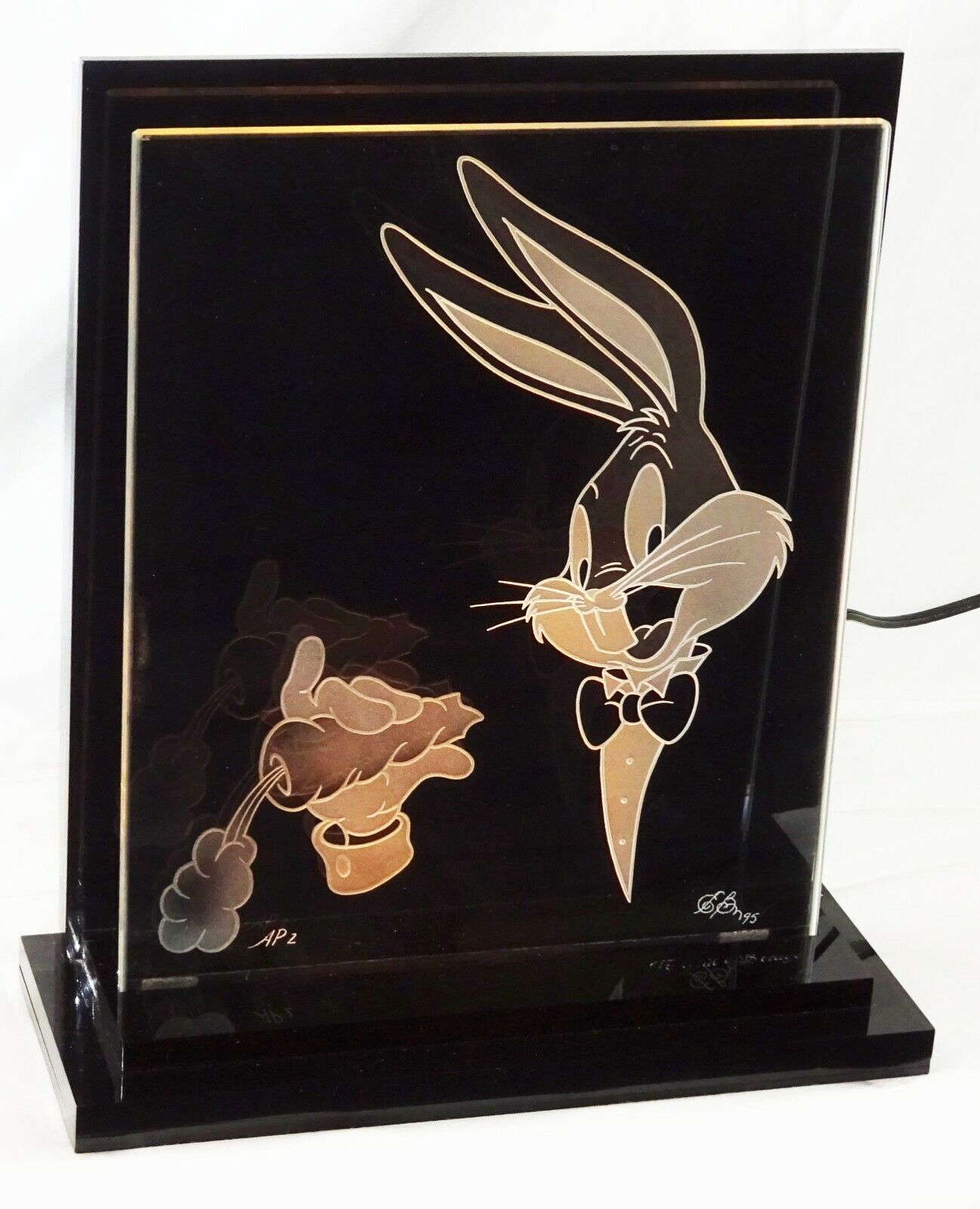 '95 US Warner Bros Sculpture "What's Up Doc" Bugs Bunny by Eileen Borgeson (MeG)