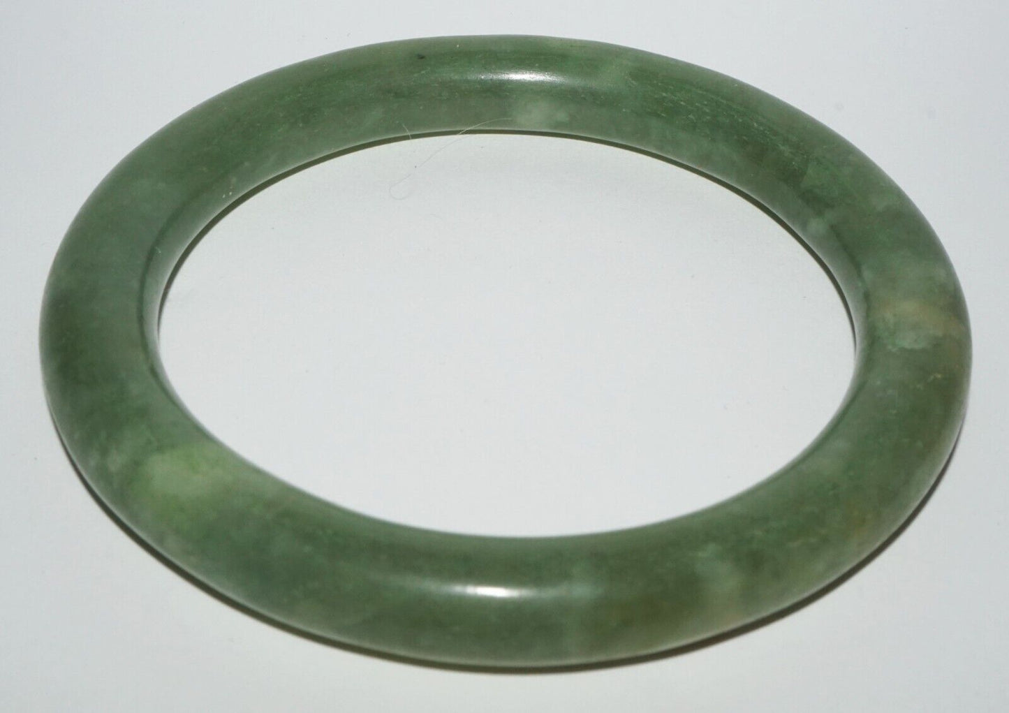 Vintage Chinese Green Serpentine Bangle Bracelet (LeS) B9