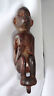 ANTIQUE JAVANESE WOODEN CARVED HILT FIGURE w BABY on her BACK (Gers)