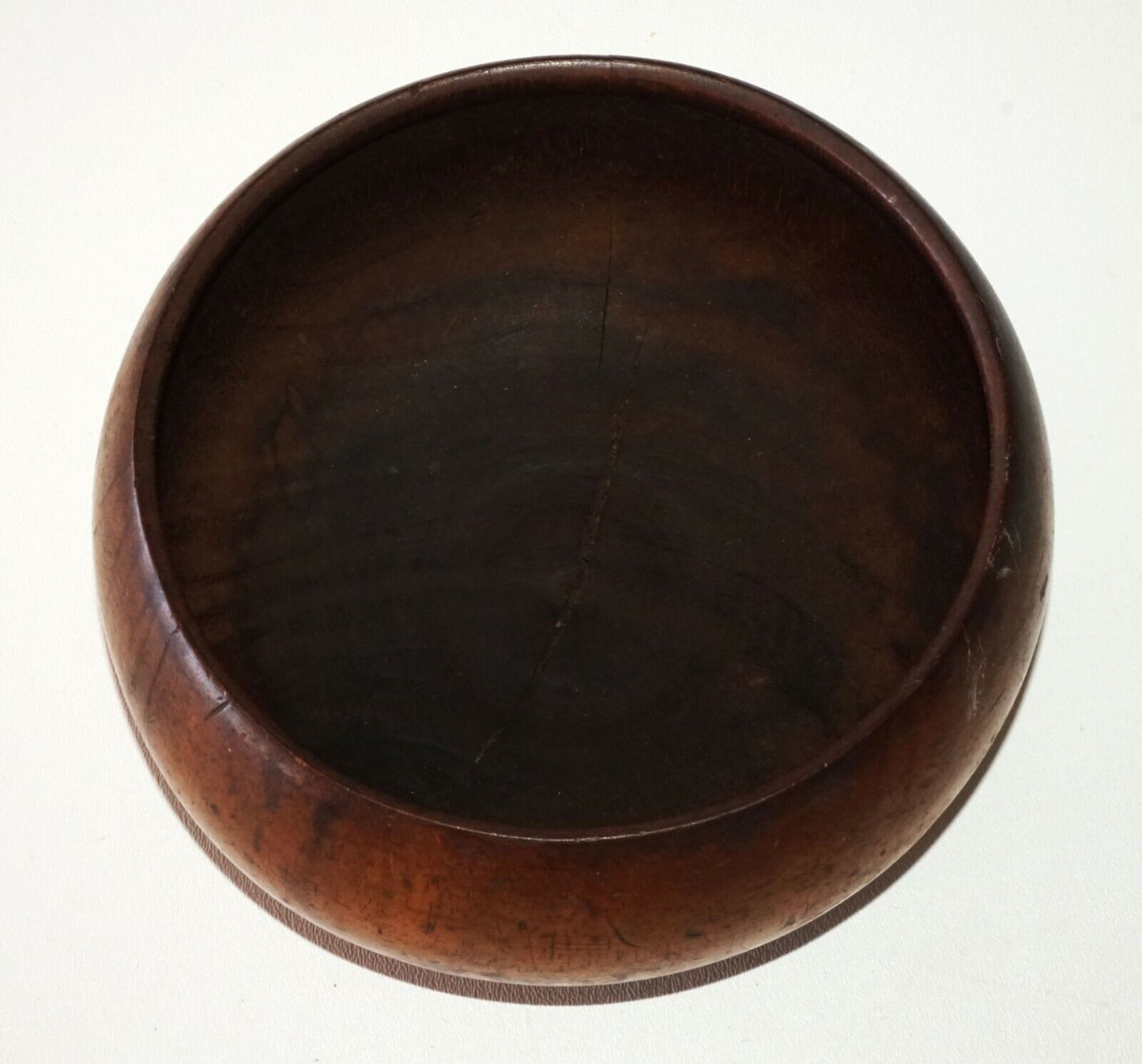 Vintage Hawaii Small Calabash Milo Wood Bowl (GoD) B5