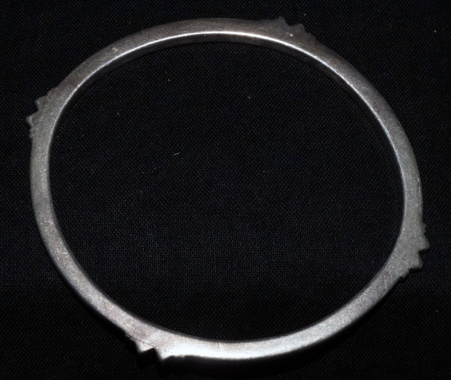 Vintage Hawaii Modernist Sterling Silver Bangle Bracelet by Stephen Geritz (WoJ)