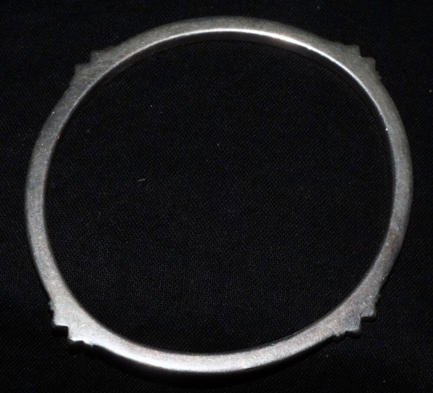 Vintage Hawaii Modernist Sterling Silver Bangle Bracelet by Stephen Geritz (WoJ)