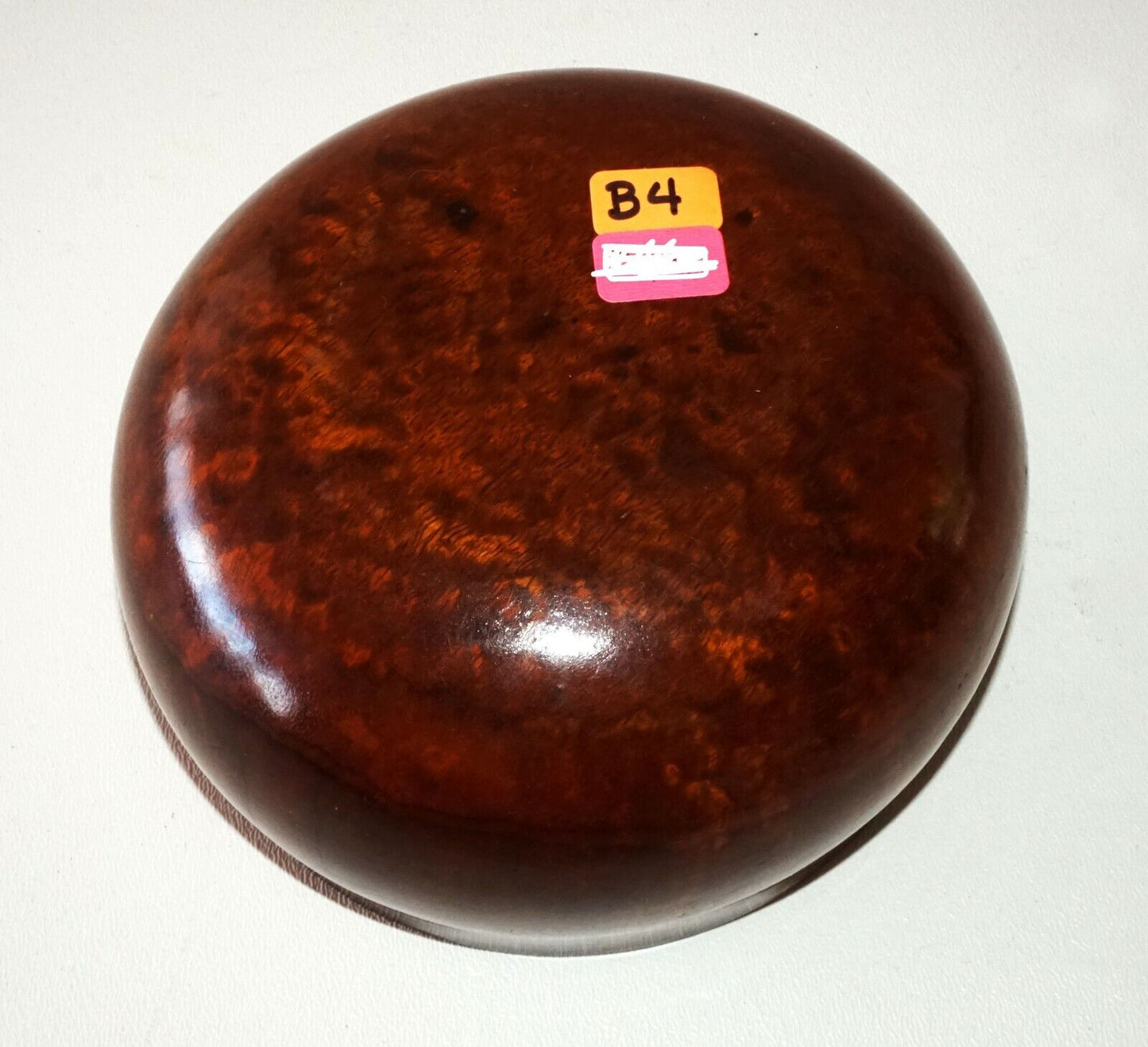 Vintage Hawaii Small Calabash Curly Koa Wood Bowl - Fine Specimen (GoD)