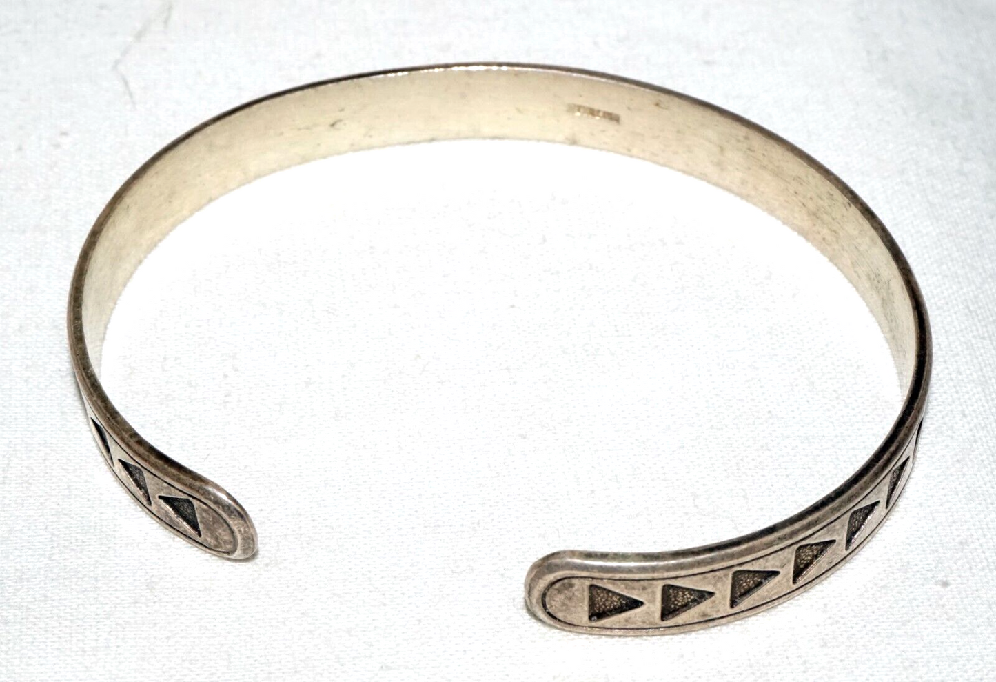 Vintage South Wester Sterling Silver Bracelet w. Arrow Motifs (LeS)L24